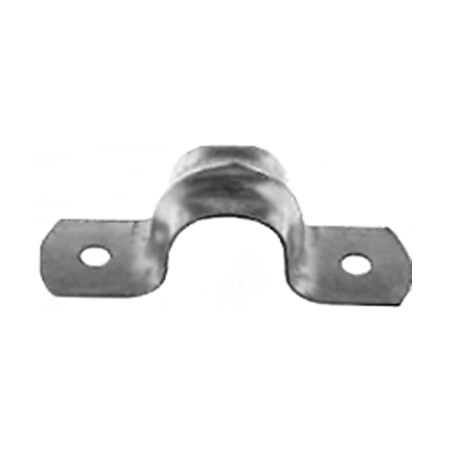 Steel City HS904-1 Conduit Strap, 1-1/4 In, Steel, Silver, Zinc-Plated, Screw Mounting